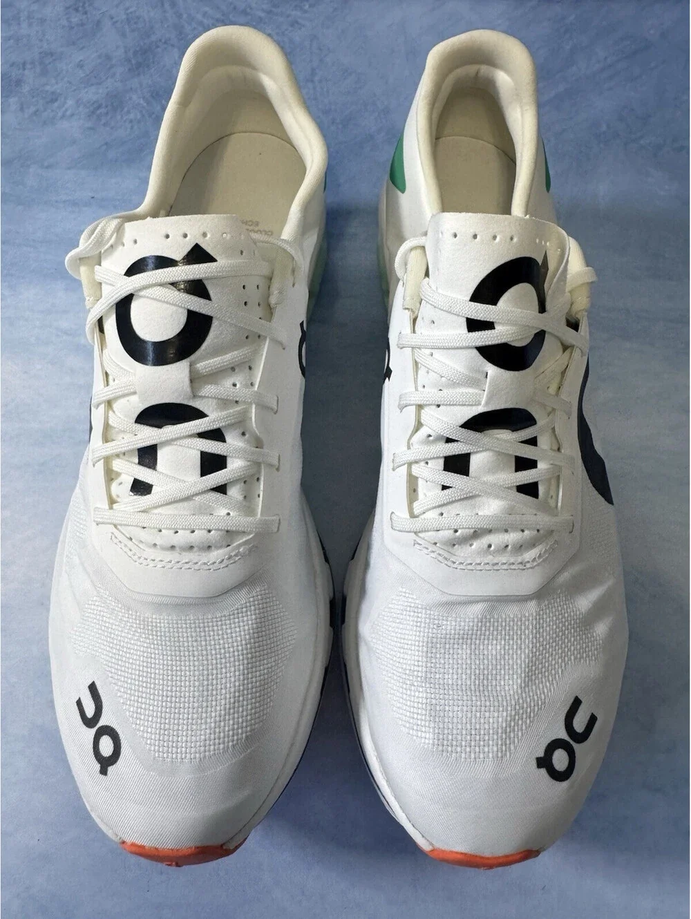 On Cloud Cloudboom Echo Road White Mint Men's Athletic Shoes Size 8